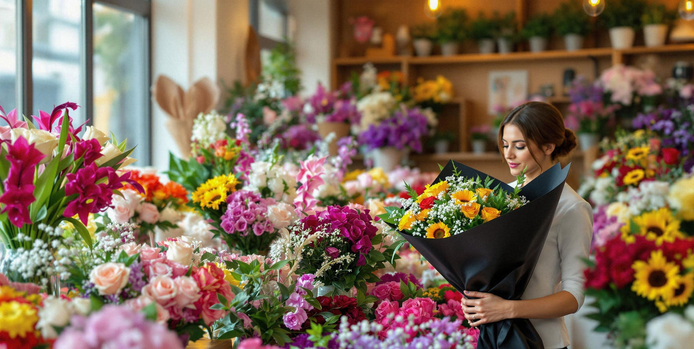 The best flower shop on Ștefan cel Mare Street, Bucharest