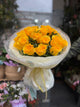 Buchet de 21 Trandafiri Galbeni
