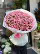 Bouquet di 81 rose rosa