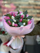 Bouquet misto di 21 tulipani – Composizione floreale colorata