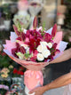 Bouquet Premium con gigli e rose