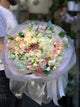 Buchet de Lux cu Eustoma Trandafiri Bujori Hortensii Matthiola