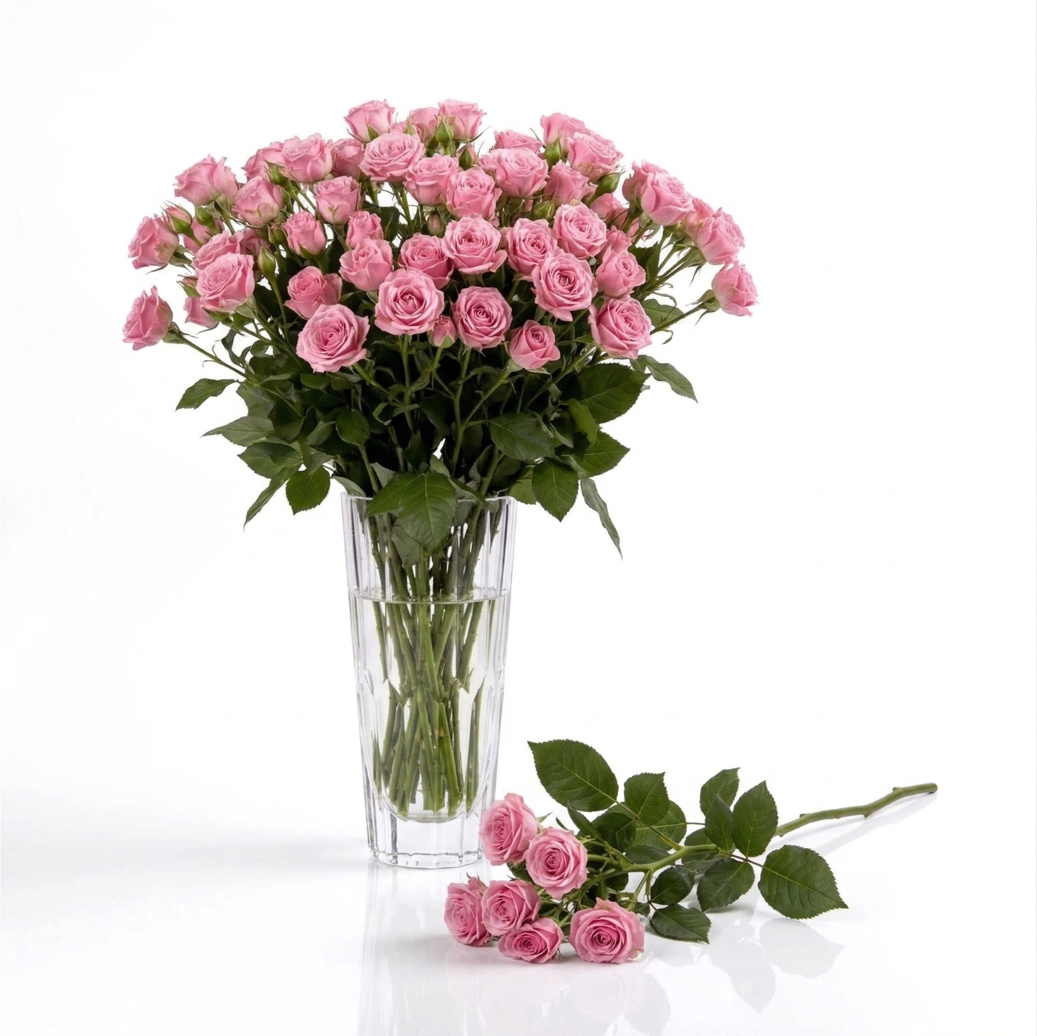 Trandafiri Spray Roz – Buchet Proaspăt cu Livrare în București
