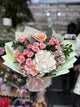 Mini Bouquet #5 Roses, Hydrangea, Alstroemeria