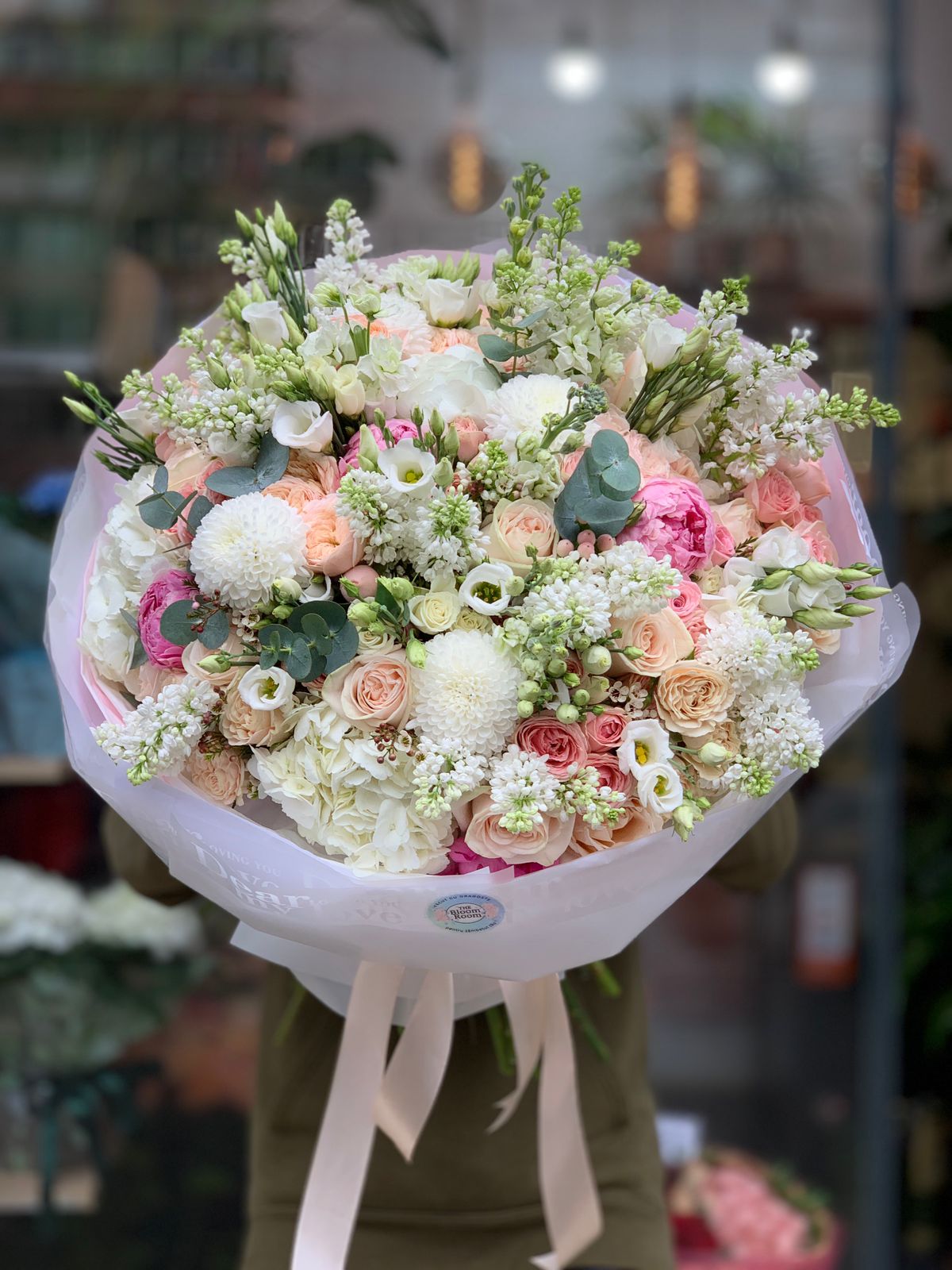 Premium Bouquet with Peonies and Hydrangeas