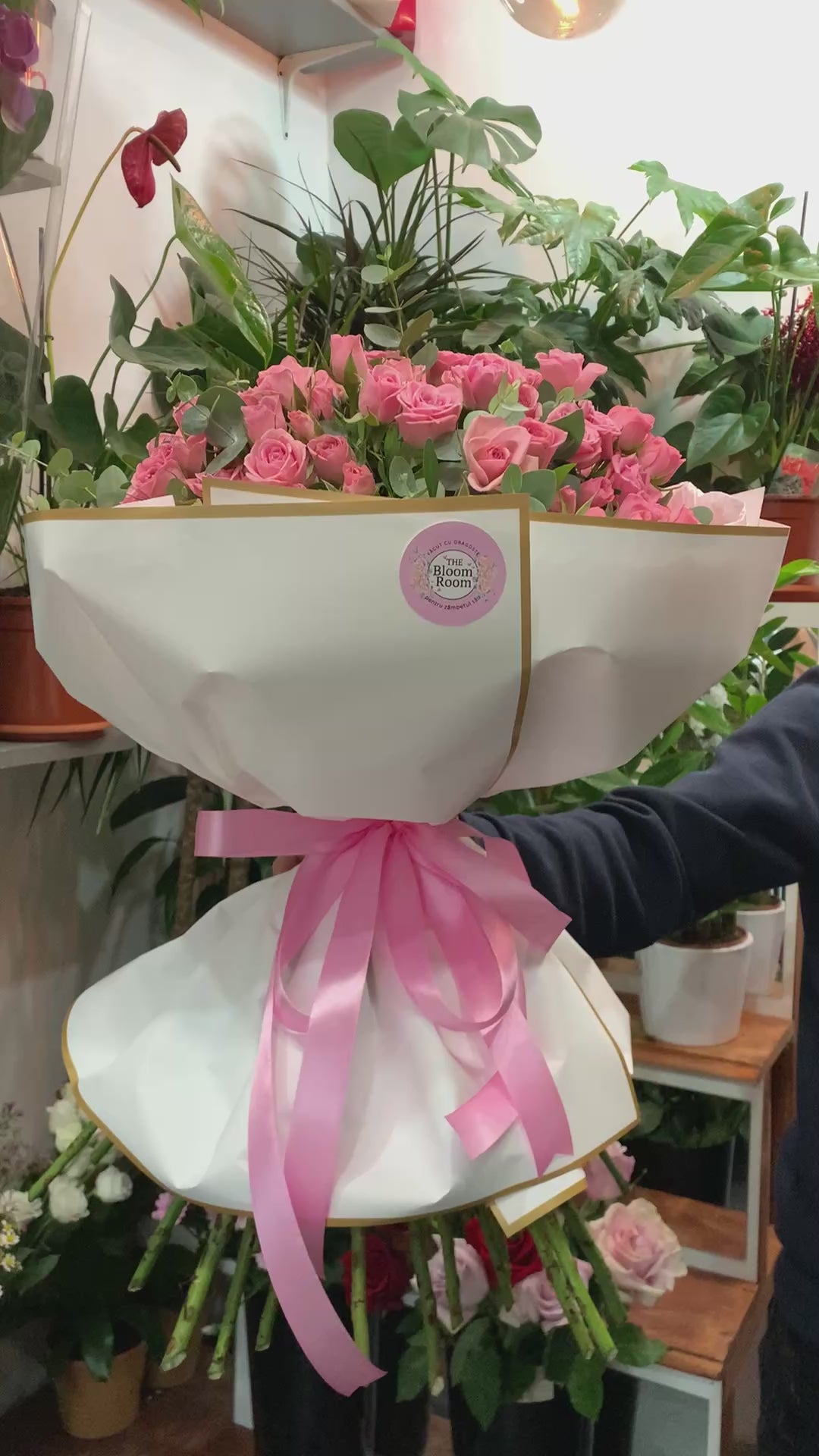 Buchet Premium Trandafiri Tros #1  Bucuresti livrare